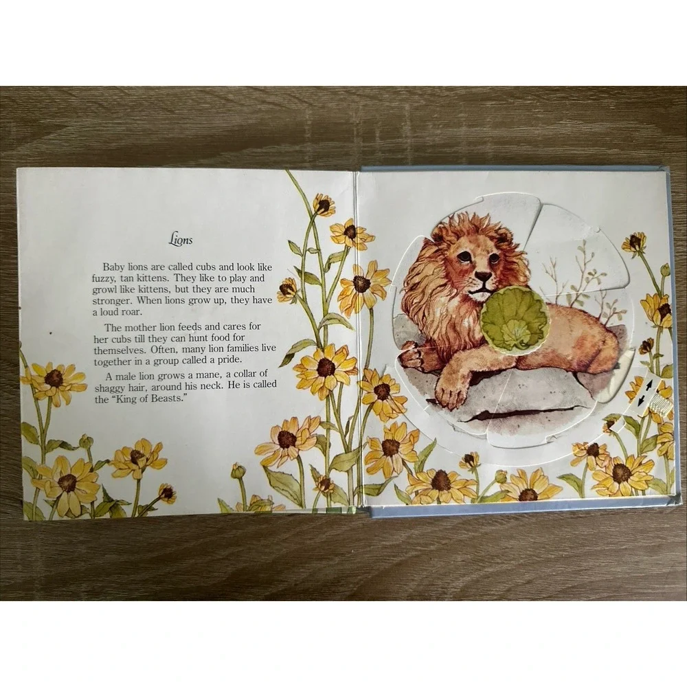 Baby‎ Animals  A Change-A-Picture Book  by Larry Shapiro 1979 Discovery Toys GUC